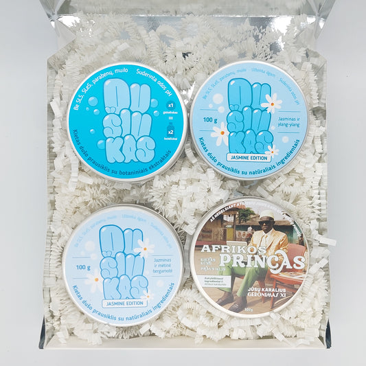 Shower Escape Quartet - 4 solid shower cleanser gift set | 4 x 100 g