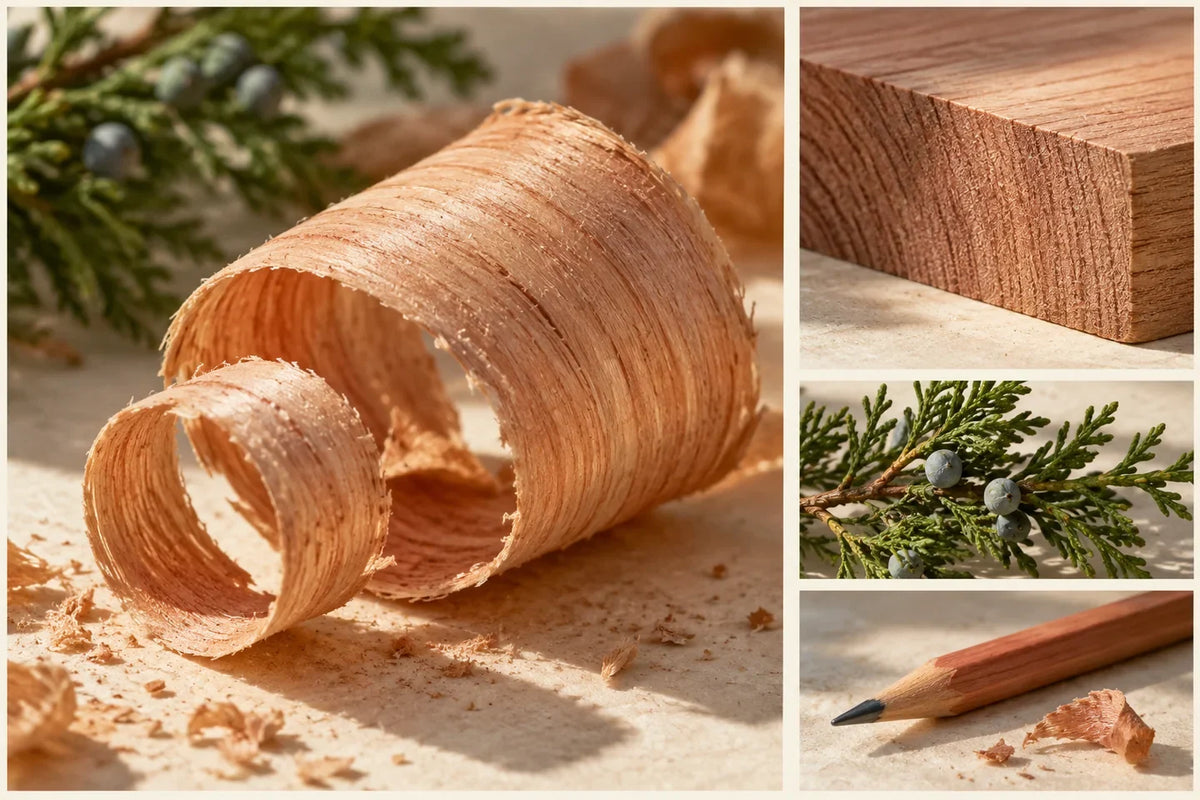 Zeder: Holzduft, Arten und Ölherstellung