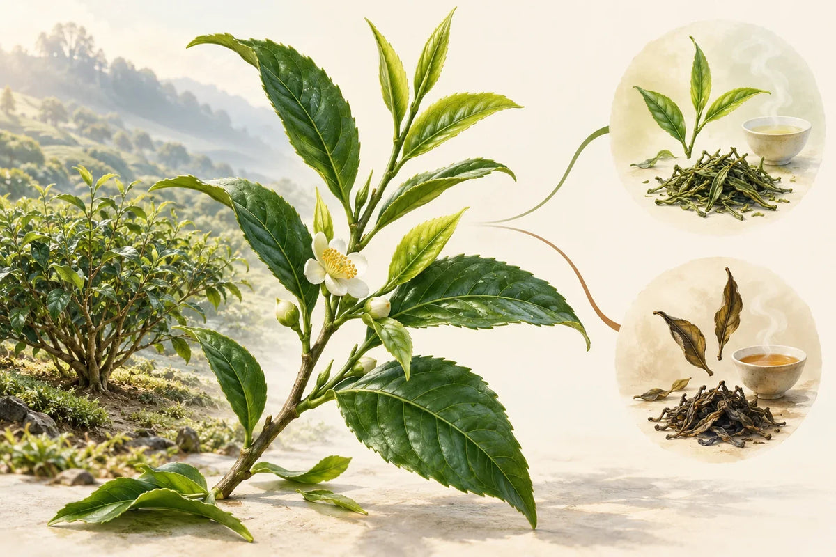 Green tea: origins and scent discovery