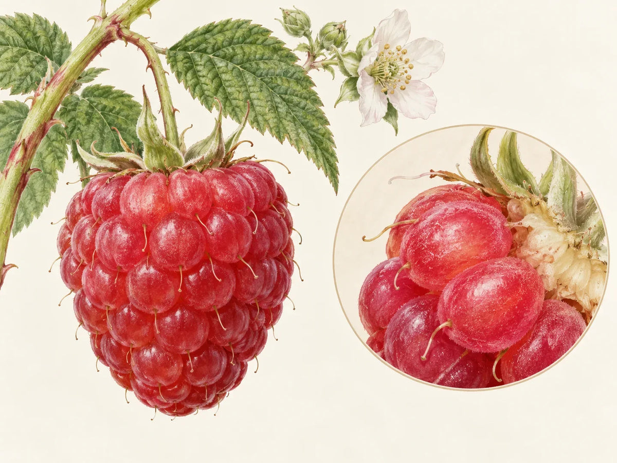 Raspberry: origins and scent discovery