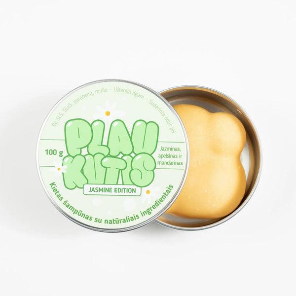 Plaukutis Jasmine - Jasmine, orange, tangerine | Solid shampoo, 100 g.