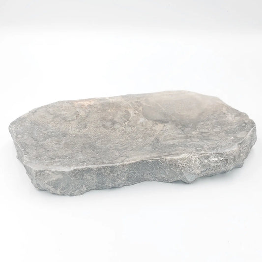 Marble tray/soap dish, ingot shape
