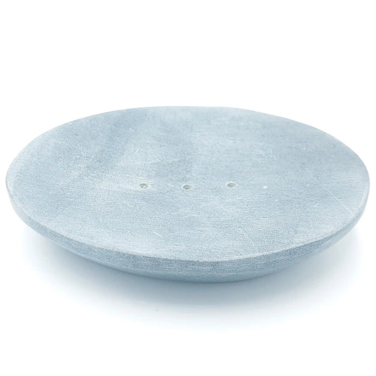 Tablett/Seifenschale aus Speckstein, oval
